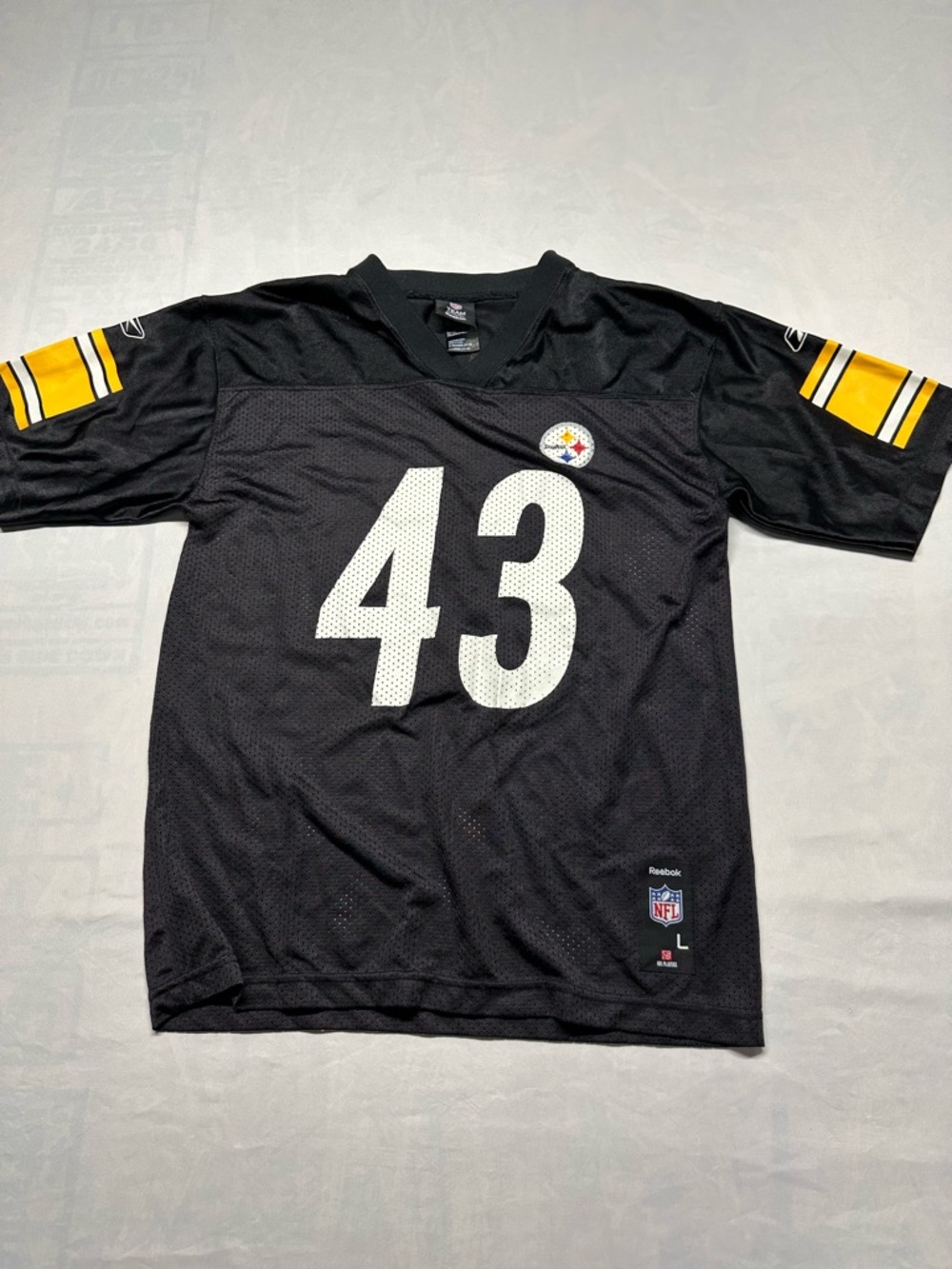 Pittsburgh Steelers Tony Polamalu jersey Youth Large 14/16